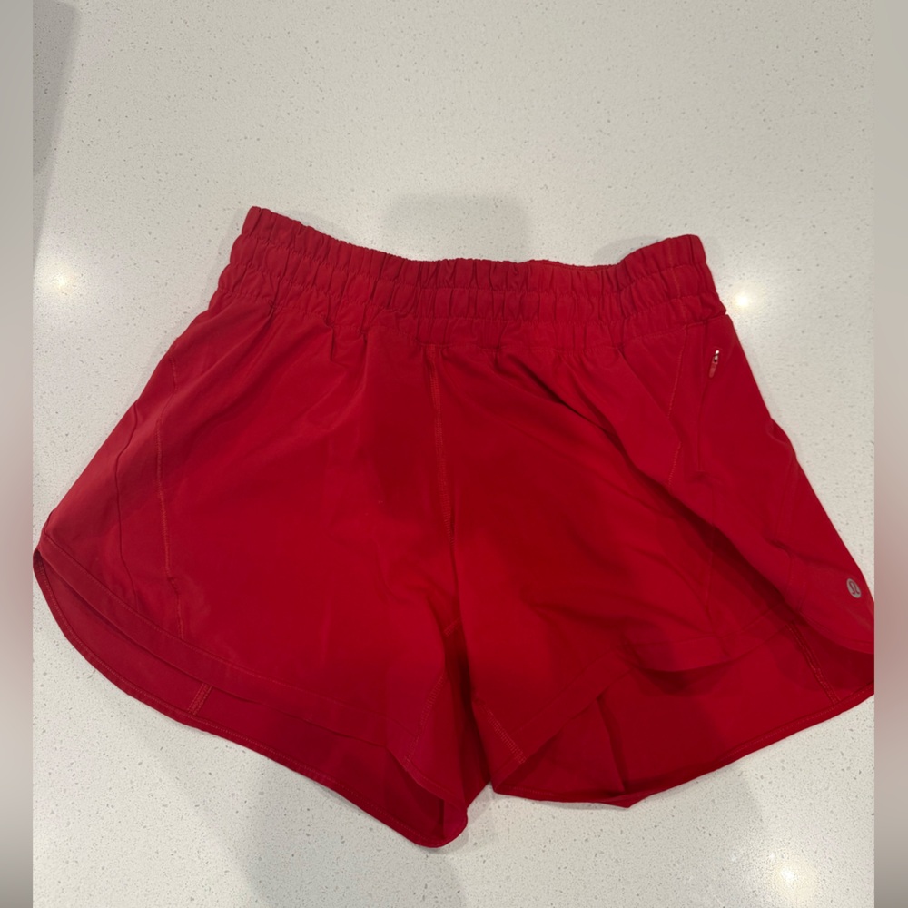 Lululemon Track That High-Rise Lined Shorts 5”